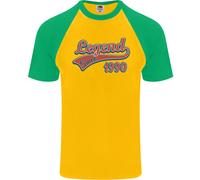Legend Dal 35° Compleanno 1990 Maglietta Da Baseball A Maniche Corte Uomo