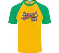 Legend Dal 58° Compleanno 1968 Maglietta A Maniche Corte Da Baseball Per Uomo