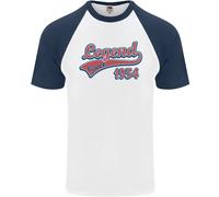 Legend Dal 71° Compleanno 1954 Maglietta Da Baseball A Maniche Corte Per Uomo