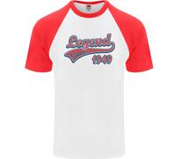 Legend Dal 76° Compleanno 1949 Maglietta Da Baseball A Maniche Corte Uomo