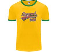 Legend Dalla 19ª Compleanno 2007 Uomo Ringer T-Shirt FotL