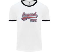 Legend Dalla 33ª Festa Di Compleanno 1992 Uomo Ringer T-Shirt
