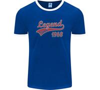 Legend Dalla 58ª Festa Di Compleanno 1968 Uomo Ringer T-Shirt FotL