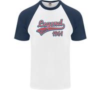 Legend Dalla 65° Festa Di Compleanno 1961 T-Shirt Da Baseball S/S Uomo