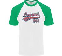 Legend Dalla 65° Festa Di Compleanno 1961 T-Shirt Da Baseball S/S Uomo