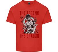 Legend Del Drago Maglietta MMA Arti Marziali Per Bambini Ragazzi E Ragazze