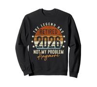 Legend has retired 2026 funny retirement gifts for men Felpa