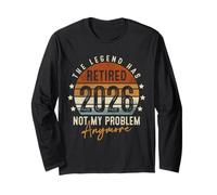 Legend has retired 2026 funny retirement gifts for men Maglia a Manica