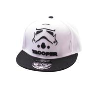 Legend Icon Officielle Star Wars - Cappello da Baseball Storm Trooper Snapback - Casquette Unisex | Cappello Regolabile con Visiera | Streetwear, Taglia Unica, Blanc