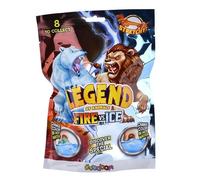 LEGEND OF ANIMALS FIRE VS ICE 8 ANIMALI DA COLLEZIONALE + RIVISTA