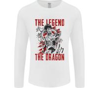Legend Of The Dragon MMA Martial Arts Movie Uomo Manica Lunga T-Shirt