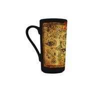 Legend Of Zelda (cartella nera e oro) Grande Mug