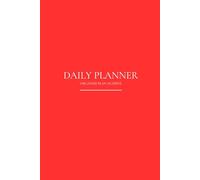 Legend Planner - Daily Planner to Achieve Goals & Optimize Your Daily Life| Productivity Journal & Organizer Notebook | 6x9 inches| RED (Available in 5 cover designs)