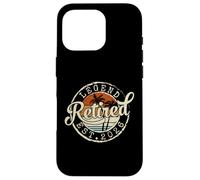 Legend Retired 2026 Retro Vintage Retirement Gifts for Men Custodia per iPhone 16 Pro