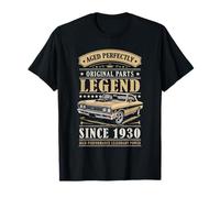 Legend Since 1930 Birthday Classic Car for Men Born in 1930 Maglietta