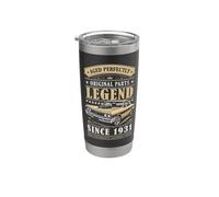 Legend Since 1931 Birthday Classic Car For Men Born in 1931 Bicchiere termico in acciaio inox doppia parete