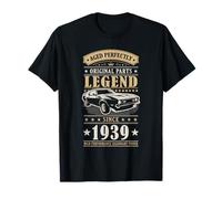 Legend Since 1939 Birthday Classic Car Men Born in 1939 Maglietta