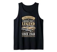 Legend Since 1940 Birthday Classic Car for Men Born in 1940 Canotta
