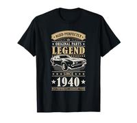 Legend Since 1940 Birthday Classic Car Men Born in 1940 Maglietta