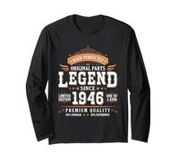Legend Since 1946 Birthday Limited Edition Men Born in 1946 Maglia a Manica