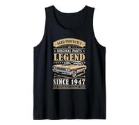 Legend Since 1947 Birthday Classic Car for Men Born in 1947 Canotta