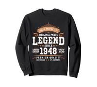 Legend Since 1948 Birthday Limited Edition Men Born in 1948 Felpa