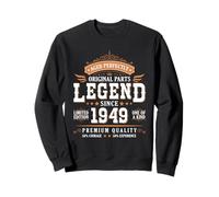 Legend Since 1949 Birthday Limited Edition Men Born in 1949 Felpa