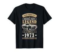 Legend Since 1973 Birthday Classic Car Men Born in 1973 Maglietta