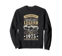 Legend Since 1975 Birthday Classic Car Men Born in 1975 Felpa
