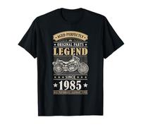 Legend Since 1985 Birthday Vintage Bike Bikers Born in 1985 Maglietta