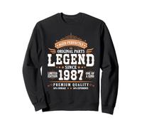 Legend Since 1987 Birthday Limited Edition Men Born in 1987 Felpa