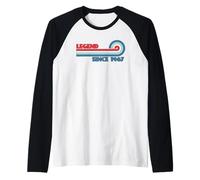 Legend Since 1987 Maglia con Maniche Raglan