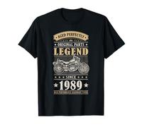 Legend Since 1989 Birthday Vintage Bike Bikers Born in 1989 Maglietta