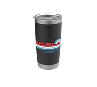 Legend Since August 1974 Bicchiere termico in acciaio inox doppia parete