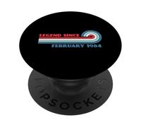 Legend Since February 1984 PopSockets PopGrip Adesivo