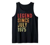 Legend Since July 1975 Vintage 1975 Birth Of Birthday Gifts Canotta