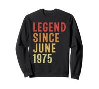 Legend Since June 1975 Vintage 1975 Birth Of Birthday Gifts Felpa