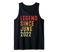 Legend Since June 2022 Vintage 2022 Birth Of Birthday Gifts Canotta