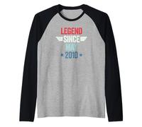 Legend Since May 2010 Maglia con Maniche Raglan