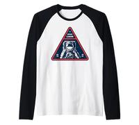 Legenda Spaziale - Astronauta - Volo Spaziale - Orbita Maglia con Maniche Raglan