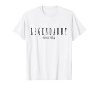 Legendaddy Since 1984 Padre 1984 Papà 1984 Compleanno 1984 Maglietta