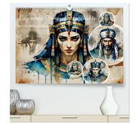 Legendäre Ikonen der Geschichte (hochwertiger Premium Wandkalender 2026 DIN A2 quer), Kunstdruck in Hochglanz: Entdecken Sie faszinierende Porträts ... die unsere Geschichte prägten.