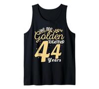 Legendary 44 Year golden Marriage anniversary Crew Men Women Canotta