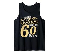 Legendary 60 Year golden Marriage anniversary Crew Men Women Canotta