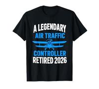 Legendary Air Traffic Controller Ritirato 2026 Pensionamento Maglietta