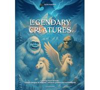 Legendary Creatures: Coloring Book for Kids: unique designs of dragons, unicorns, griffins and mythological