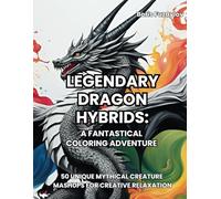 LEGENDARY DRAGON HYBRIDS: A Fantastical Coloring Adventure: 50 Unique Mythical Creature Mashups for Creative Relaxation