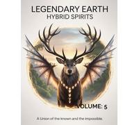 Legendary Earth: Hybrid Spirits: A Mythic Coloring Book of Creatures Born Between Nature and Imagination