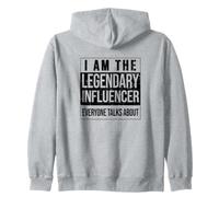 Legendary-Influencer Content-Creator Social-Media-Influencer Felpa con Cappuccio