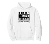 Legendary-Influencer Content-Creator Social-Media-Influencer Felpa con Cappuccio